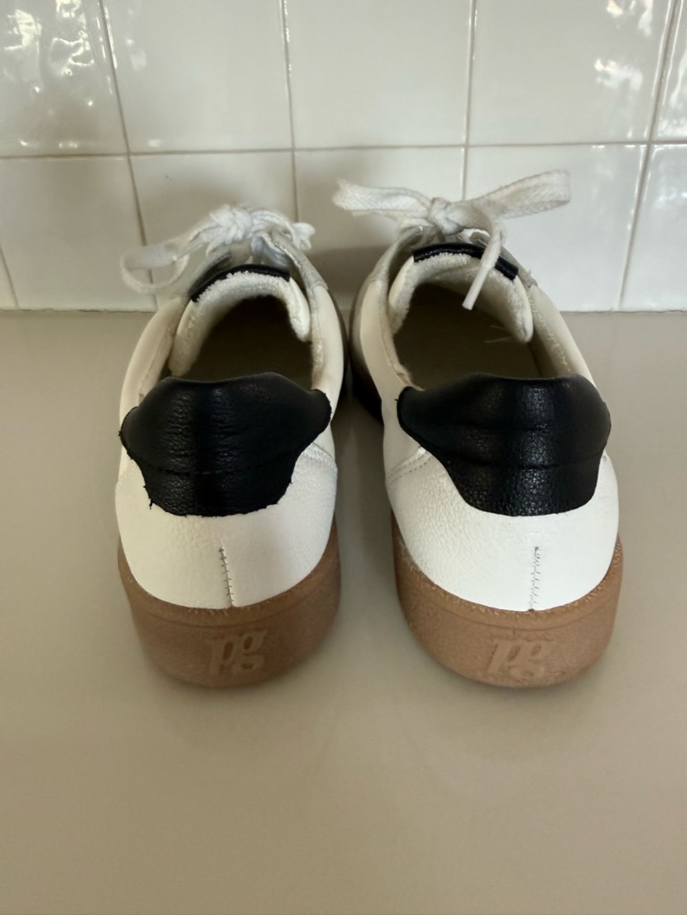 Paul Green Alex Sneakers Milk White Combo Size 9 - Picture 6 of 9